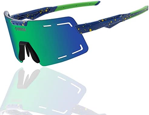DuXaa Sports Sports Polarized Sunglasses para homens Mulheres, estilo de moda UV400, beisebol Running Fishing Golf Driving Glasses