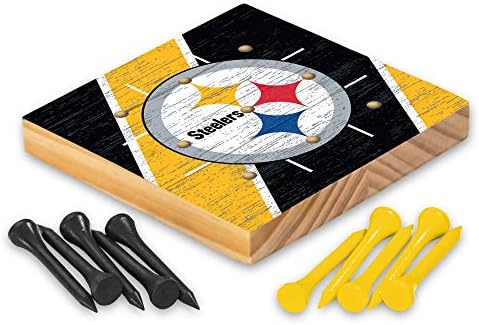 RICO INDUSTRIES NFL UNISSISEX-ADULT PEG PEG TIC TAC TOE GAME