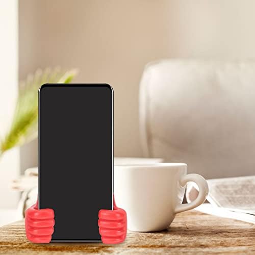 Smartphones lioobo Thumbs Up Celular Stand Stand Universal Flexible Phone Mount Tablet Display Suportes portáteis de smartphones para o escritório em casa 10pcs laptop colorido aleatório portátil