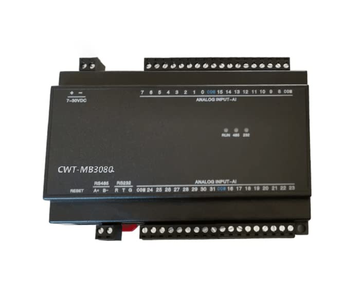 CWT-MB308Q 32AI+4AO RS485 RS232 Módulo Ethernet Modbus TCP