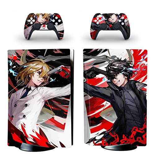 Jogo personanxy 5 ren amamiya ann takamaki ryuji sakamoto ps4 ou skin skin skin para playstation 4 ou 5 console e 2