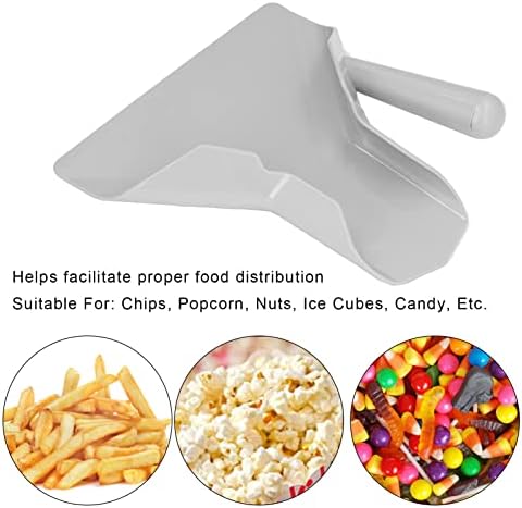 Fliências de plástico de gloglow, fritas francesas de grau de alimentação. Utensílios de cozinha resistentes ao calor