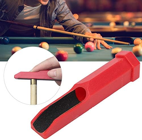 Billiard Tip Grinder, Billiards Pool portátil Tip Shaper Professional 8pcs Prática durável para suprimentos de bilhar