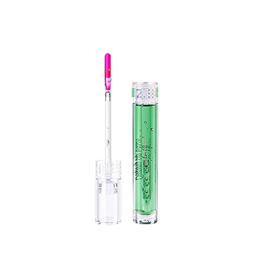 Lip Gloss hidratante brilhante non stick long during fornece a cor máxima desliza sobre bolhas 4ml beijando o brilho dos lábios