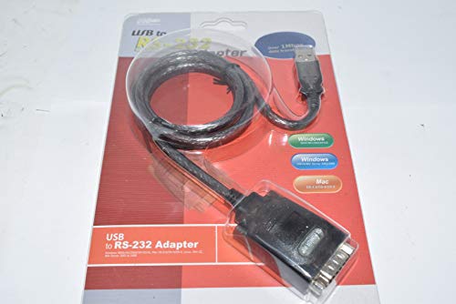 Cabo do conversor L-Com UMC-201, USB a RS-232, 1M, preto