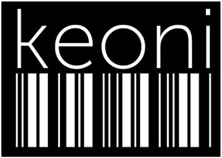 Teeburon Keoni Lower Barcode Sticker Pack x4 6 x4