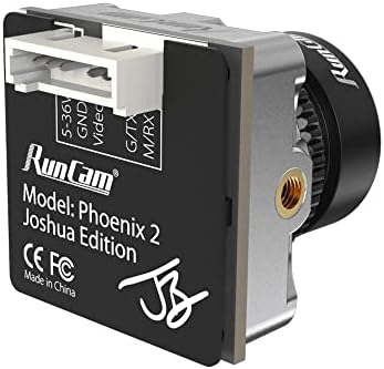 Runcam Phoenix 2 1000TVL 2,1mm Câmera FPV - Joshua Bardwell Edition - Silver - Silver