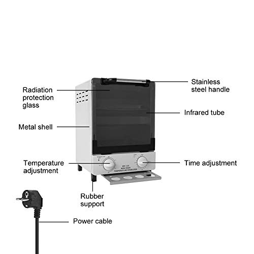 Ferramentas de unhas esterilizador Esterilizador de alta temperatura e esterilizador de salão de esterilizador de alta temperatura