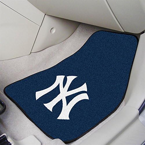 Fan tapetes New York Yankees Utility Mat 2-PC Carpet Car conjunto de tapete/17 x27