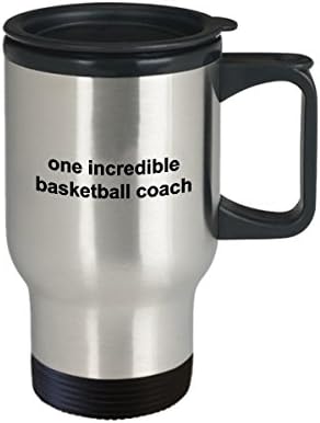 Treinador de basquete Travel caneca Copa de café Melhores idéias de presentes incríveis para homens treinam mulheres