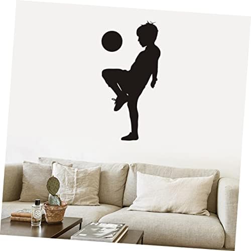 Tofficu Kids Room Adesivo Soccer Mural Arte Janela de futebol Adesivo infantil Decoração de garotos de futebol para crianças adesivos para crianças adesivos de parede crianças papel de parede acessórios Decoram Animal