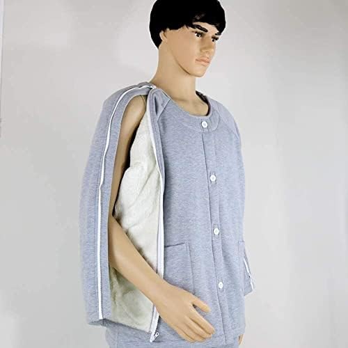 Andev Patient Care Suit Frature Frature Frature Frature Bedridden Fácil de usar Pijama de Incontinência de Cosquedas de Algodão