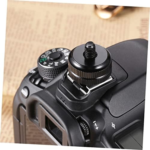 Solustre Câmera Tripé 3 PCs Adaptadores Câmera Black Compatible para DSLR Alumínio Montagem Montante Hot/Camer
