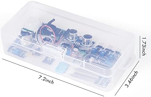 Kit de módulos de sensor 16 em 1 kits de partida para kits eletrônicos de arduino Raspberry Pi DIY para UNO R3 Mega2560 Mega328 Kit