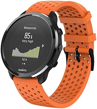 Bholsa 20mm assistir pulseira de banda de vigilância de silicone para Suunto 3 fitness watchband para polar ignite/2/unite smartwatch cinturão