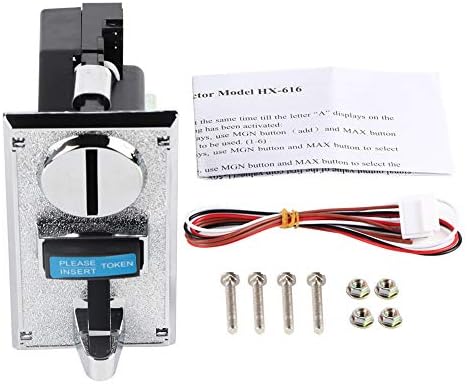 Aceitador de moedas, anti -High Frequency Multi PC Plástico Antishock CPU Controle de processo Identifique a taxa de precisão