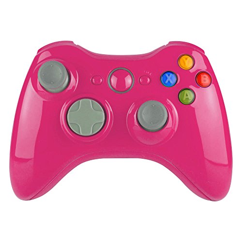 Shell do controlador sem fio para Xbox 360 - rosa fosco