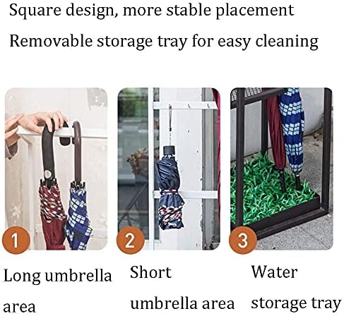 Rack de toalha simples genérico, suporte de guarda -chuva, suporte de guarda