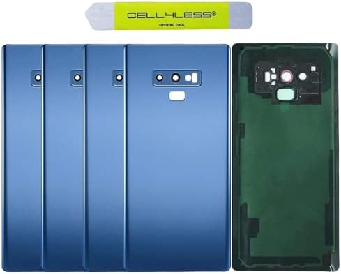 Cell4less compatível com a porta da porta de vidro compatível com moldura instalada da câmera, reposição de adesivo