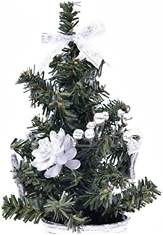 Decoração de natividade besportble artificiales para presentes para o escritório mesa de Natal decoração de árvore de árvore