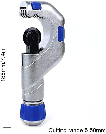 Ferramenta de cortador de tubo de cobre de 1/4 a 2 com lâminas de substituição Ferramenta de cortador de tubos de metal para tubo