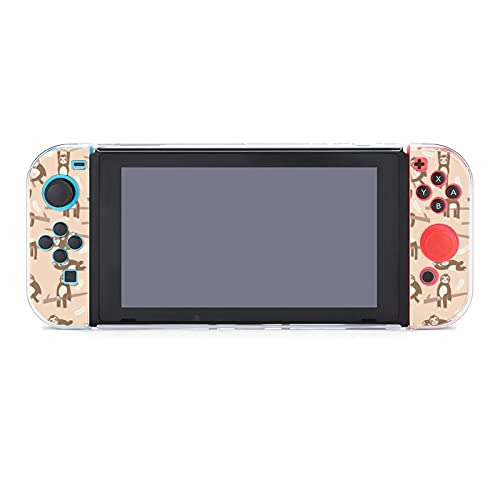 Caso para o Nintendo Switch, preguiça de cinco peças de cinco peças definidas para capa protetora de acessórios para console de