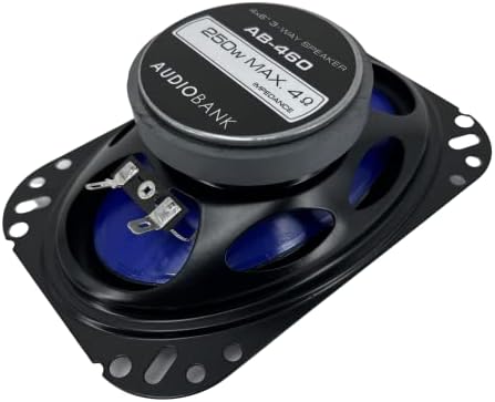 Novo AudioBank 4x6 em 3-vias de 250 watts coaxial carjantes de carro CEA Classificado
