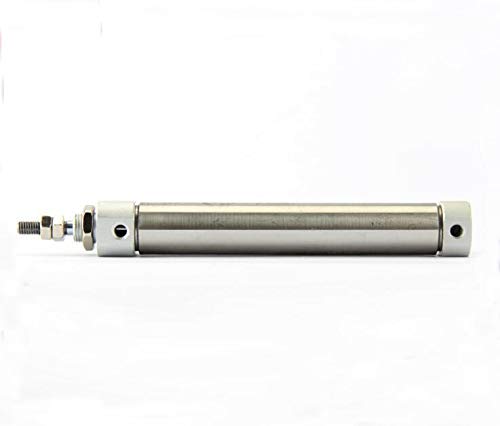 Fevas 16x15 16mm Bore 15mm CDJ2B Pneumático Aço inoxidável Mini cilindro de ar