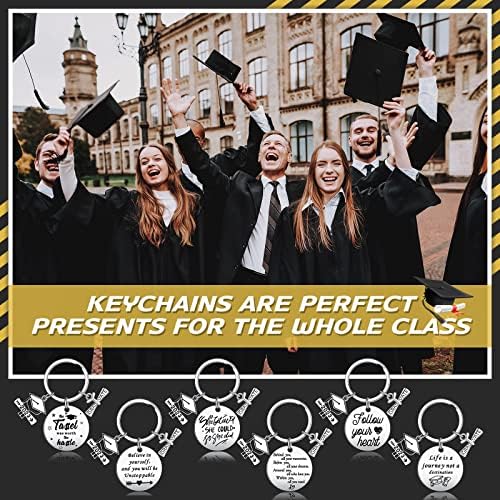 Presentes de graduação inspirados Keychain para ela a turma de 2023 Keychain de graduação para enfermeira de estudante de medicina