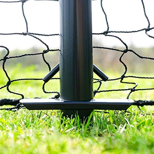 Fortaleza Ultimate Baseball Batting Cage [70ft] | Postetes de rede para serviços pesados ​​e aço