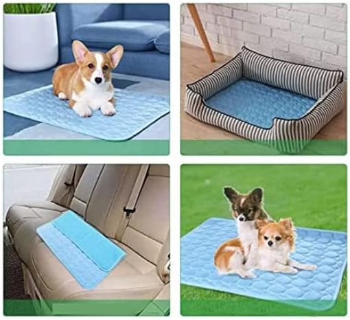 Veewon Pet Refrigeing tapete de relevo de tapete de tapete de relevo para cães pequenos e animais de estimação, 50 * 40cm