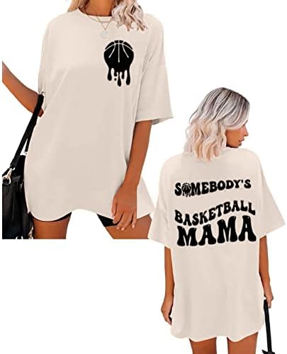 Tunuskat camisetas de grandes dimensões para mulheres beisebol mama tees gráficos de verão ginástica casual shirtts impressos lotos fofos camiseta grande