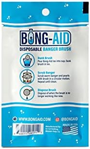 Bong-Aid | Bush Brush 2-Pack | Limpa Banger e Pérolas | Reutilizável e descartável