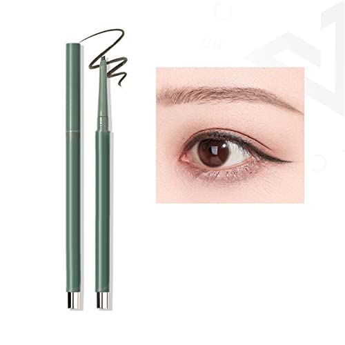 O Outfmvch Pylelid Scrub Scrub Eyeliner Gel Cabeça plana Cabeça Non Smudges Eyeliner para Eyeliner para iniciantes