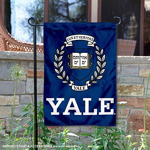 Bandeira de jardim de armas de Yale Bulldogs