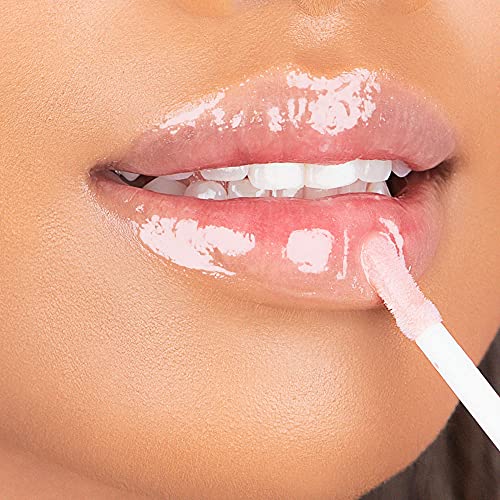 Modelco Shine Ultra Lip Gloss - fórmula com infusão de brilho - reflexão e hidratação de luz - cor e volume de desgaste longo, para lábios super deliciosos em segundos - Striptease - 0,17 oz