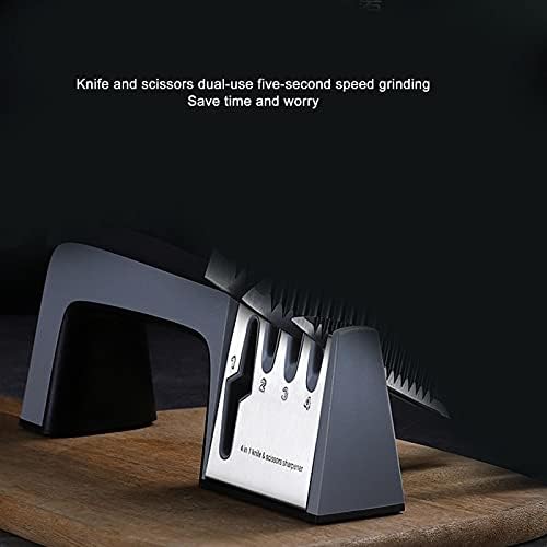 Multifuncional Whetstone Kitchen Kitchen Manual Manual Sharpador Faca doméstica Facil Grinder Acessório de cozinha