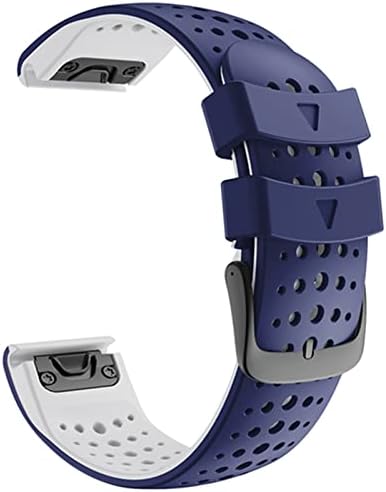 WTUKMO Sport Silicone Watch Band Wrist Screp para Garmin Fenix ​​7 6 6 Pro Fenix ​​5 Precursor 935 945 EasyFit Redunda rápida 22mm