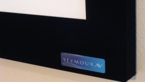 Seymour AV F120GW 2.35: 1 130,4 D Glacier White Premier Fixed Frame Projeção Tela