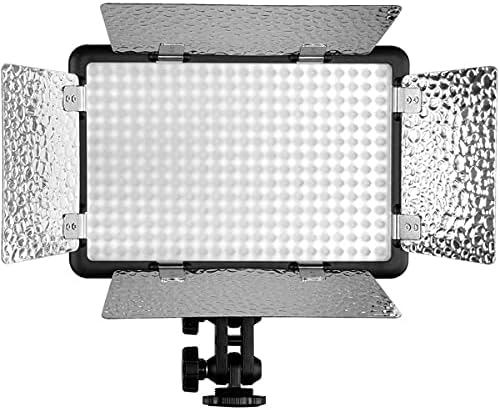 Godox LF308BI Bi-Color Temperature LED Flash Light Photography Lâmpada Lâmpada de vídeo 3300K-5600K App de smartphone 18W/
