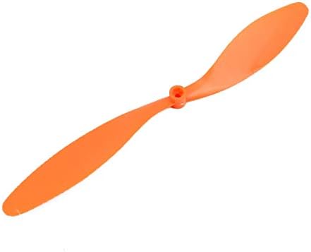 X-Dree 9 x 4,7 polegadas laranja 2-vanos hélice universal para aeronaves rc (9 x 4,7 Pulgadas de cor Naranja 2-vanos hélice-para sg