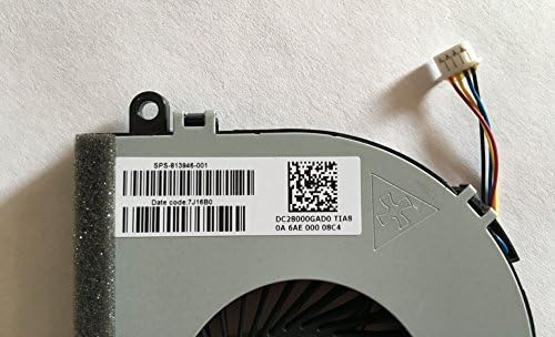 Substituição do ventilador HK-Part para HP 250 G4 255 G4 Notebook 15-AC 15-AF CPU Fan SPS 813946-001
