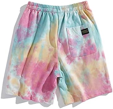 LIPOSHION Mens Casual Casual Tie Dye Treno de verão Surio de pinça de praia para homens