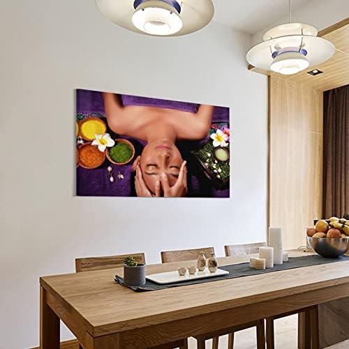 Posters de arte de spa de salão de salão de salão relaxante de terapia de terapia de terapia de terapia de pintura de arte