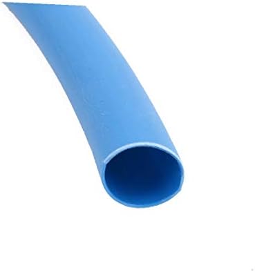 Novo LON0167 9,5mm DIA em destaque 3: 1 Proporção Aqueça a eficácia confiável de eficácia de tubo de tubo de tubo de cabo de manga de cabo azul 2m de comprimento