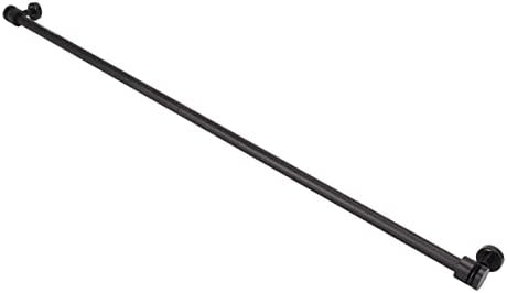 Cabide de poste ajustável, barra de barra de panela, barra de suspensão magnética com ganchos barra de suspensão lateral