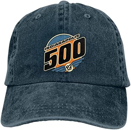 Indy 500 Cap boné de beisebol lavável Hip-hop de Hip-Hop Man's Man's Woman Golf Hats