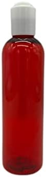 Garrafas plásticas de plástico Cosmo de 4 oz -12 Pacote de garrafa vazia recarregável - BPA Free - Oils essencial - aromaterapia
