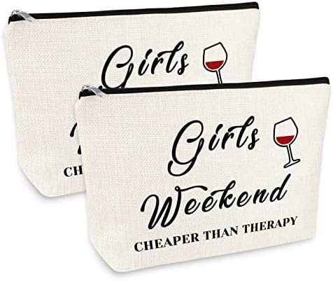 2 PCs Girls Girls Weekend Gifts Melhores amigos Presentes de amizade para mulheres Magias Bestie Travel Gift Bag de