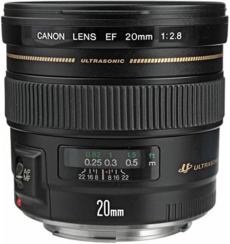Canon EF 20mm f/2.8 USM LENS fixa angulares de USM